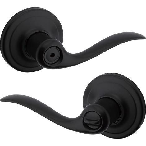 Poignée de porte en fer noir - 97300-860 (1/5)