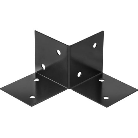Support De Sol Pergola 78 x 78 mm- Gris Anthracite Kit De Pergola En Bois Plaques De Sol Fixation Au Sol Support De So (1/4)