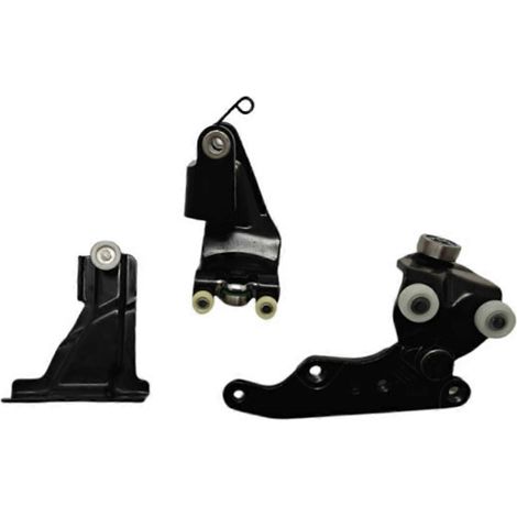 Kit de 3 roulettes pour porte coulissante (centre, inférieure et supérieure) pour modèles 05-10 (1/5)