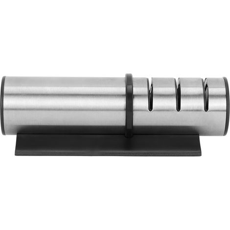 Aiguisoir De Couteau 3 Étapes En Acier Inoxydable Pour Cuisine Maison Outil D'affûtage Rapide 1 Pièce (1/2)
