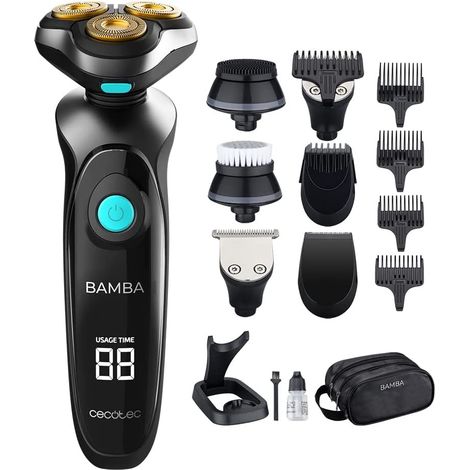 Set de afeitadora 10 en 1 multigrooming perfecto para eliminar el vello tanto del rostro como del cuerpo con un solo producto, gracias a sus distintos (1/5)