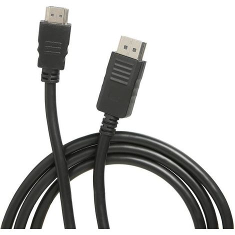 Continental Edison Display Port male-HDMI male - 1m80 (1/3)