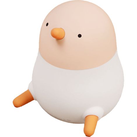 Veilleuse poulet rechargeable avec minuterie et variateur à induction, motif bébé mignon pour la chambre (1/5)