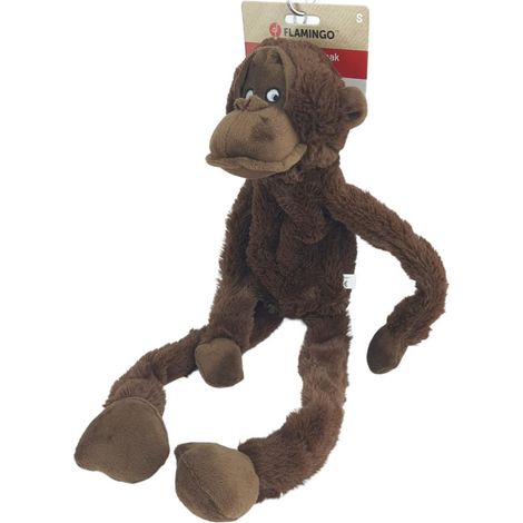 Jouet Singe Marron 57cm pour Chien (1/5)