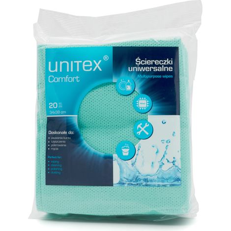 Unitex grünes Tuch, 20er-Packung - 600 610 F20