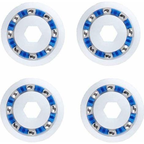 Set di 4 cuscinetti a sfera adattabili compatibili con le ruote del robot pulitore per piscine Polaris 360 380 3900 Sport (equivalente a 9-100-1108) (1/5)