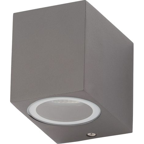 Litecraft Richmond Wall Light Outdoor Up or Down Garden Fitting - Anthracite (1/5)