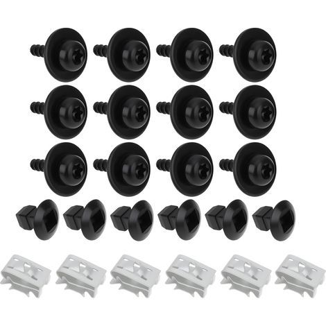 Kit de 24 Vis Et Clips de Fixation pour Passage de Roue N90833801 Compatible avec Golf 2003-2019 (1/5)