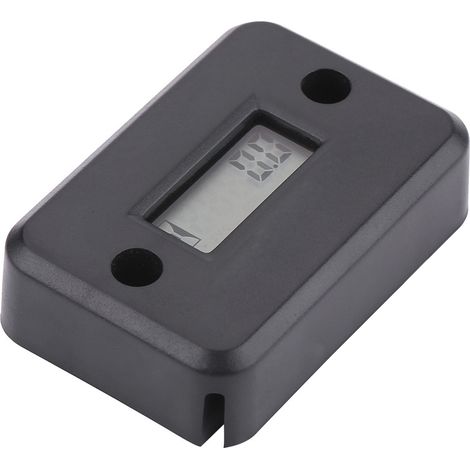 Compteur horaire de vibration numérique sans fil pour machines vibrantes, motos, quads, bateaux et applications marines. (1/5)