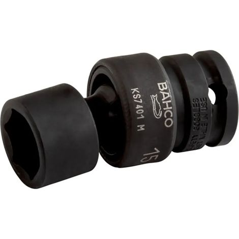 Chiave a bussola Bahco articulated impact socket fosfatata 13 mm