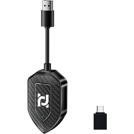 Dongle CarPlay, box CarPlay, convertitore Android Auto, adattatore smart box per auto, facile da trasportare, per veicoli senza CarPlay (1/5)