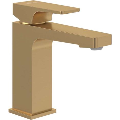 Villeroy & Boch Architectura Square - Waschtischarmatur, Gold gebürstet TVW12500400076 (1/5)