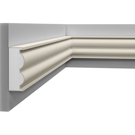 Moulure multifonctionnelle en polystyrène – D9ML272 — barre de 2 m (1/2)