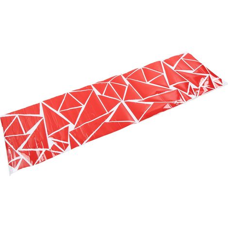 Autocollant Décoratif Voiture Universel 200x60cm, Sticker Carrosserie DIY Rouge, Compatible SUV Camion (1/5)