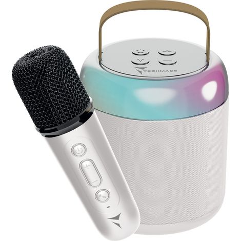 KARAOKE TECHMADE BT SPEAKER+MIC BIA NCO SD SLOT BATTERIA 500MAH LITHIUM (1/4)