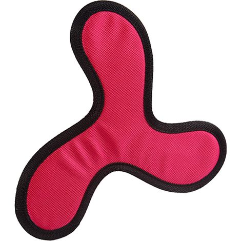 Lustiges und interaktives Apportierspielzeug für Hunde, ideal zur Förderung der Intelligenz und zur Beißerziehung. Hergestellt aus bissfestem Oxford-Gewebe. Für drinnen und draußen geeignet. Rosarot. (1/4)