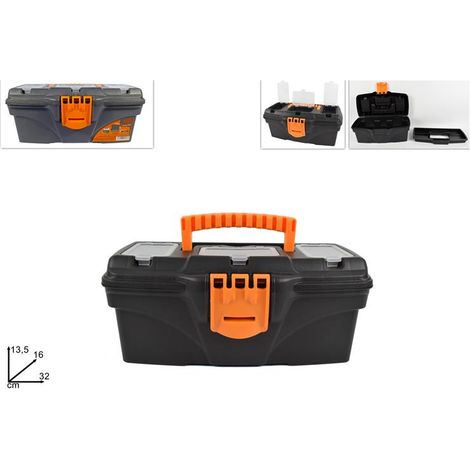 Cassetta Porta Attrezzi con 13 Scomparti 32 x 16 x 14 cm (1/2)