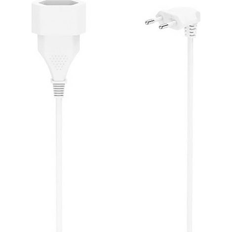 Hama 00223265 Alimentazione Prolunga Bianco 3 m H03VVH2-F 2G 0,75 mm²