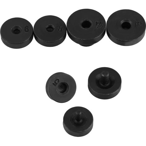 Kit de 9 pièces pour le bridage et l'alésage de tuyaux en cuivre (unités métriques et impériales) - disponible exclusivement dans les entrepôts à l'étranger. (1/5)