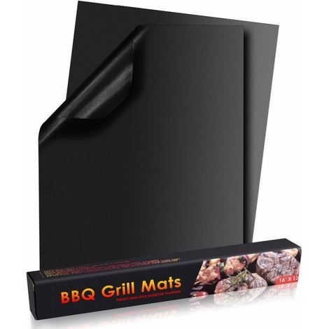 Papier sulfurisé de remplacement - Tapis de four/grill - Résistant à la chaleur et réutilisable - Lot de 10 (1/2)