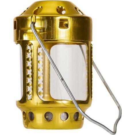 Bougeoir Mini Lumineux Portable pour la Pêche Nocturne, en alliage d'aluminium, bougeoir suspendu en laiton, lampe décorative pour la maison