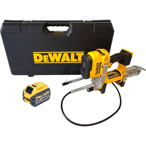Pistola de engrasar sin cable DeWalt DCGG 571 NK 18 V + 1x batería Powerstack 5,0 Ah - sin cargador (1/5)