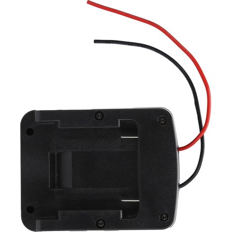 Adaptateur secteur pour batterie lithium Bosch 18 V, connecteur d'alimentation noir