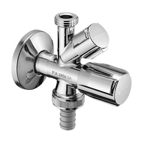 Schell Comfort Eckventil verchromt verstellbar 90-180° (1/3)