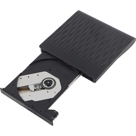 Lecteur DVD Externe USB 3.0 Portable Léger pour PC, Conception Compacte et Résistante aux Chocs (1/5)