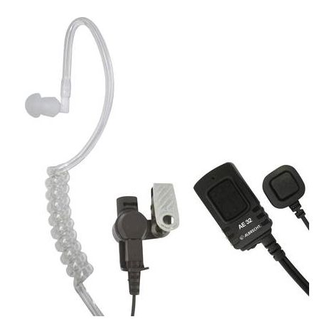 Auricular albrecht ae 32 con micrófono y pulsar para hablar
