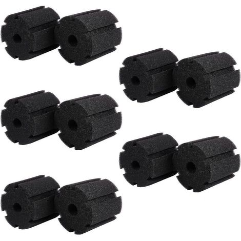 10x Ersatzschwammfilter für XY-380 schwarz (1/5)