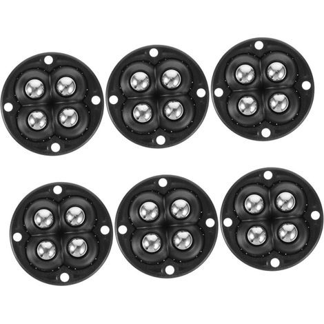 de 6 roulettes pivotantes adhésives pour meubles et (1/5)