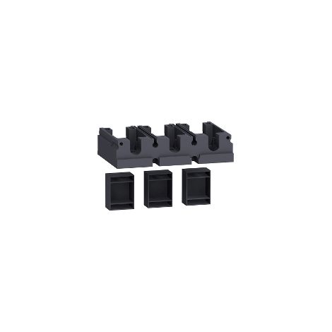ADAPTATEUR RACCORDEMENTS SUR SOCLE 3P  ACCESSOIRE DISJONCTEUR NSX100 250 - LV429306 (1/3)