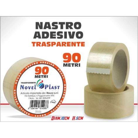 Nastro Adesivo Trasp. Largo 90Mt 814988