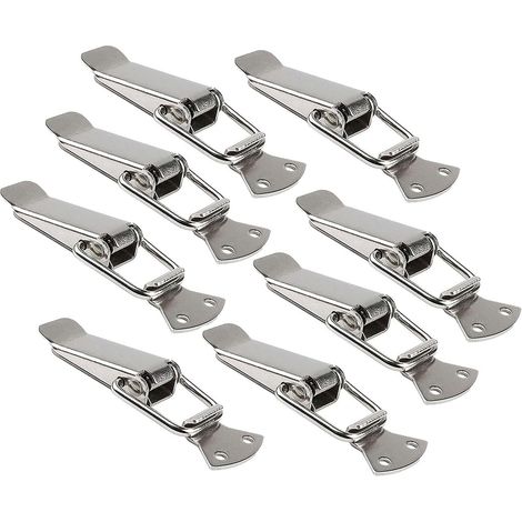 Fermoir de tension en acier inoxydable avec vis, fermoir à levier de 56 mm, loquet à ressort à bascule, clip de serrage, fermeture de boîte, capuchon de verrouillage pour boîte à outils