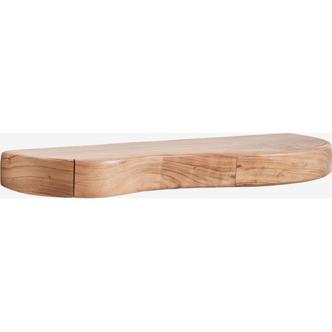 SKLUM Nireimi Wand-Garderobentisch aus Akazienholz  &x2194&xFE0E 90 cm                                 
