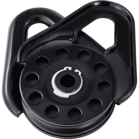 Poulie Simple 14,5T pour Treuil, Résistance 32 000 lbs, Compatible Câble 3/8", Accessoire de Dépannage Hors-Route pour Camion, Tracteur, ATV et UTV (1/5)
