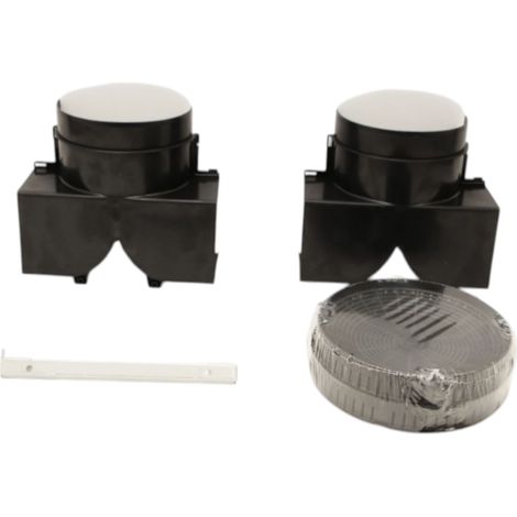 Ersatzteil - Set diffuseur avec 2 filtres à charbon -  -