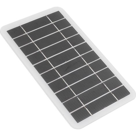 Panneau solaire USB 5V 2W Chargeur solaire portable extérieur pour camping randonnée (1/5)