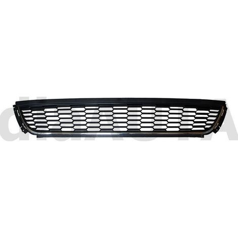 Parrilla delantera central cromada para VW Polo V 2009- (1/2)