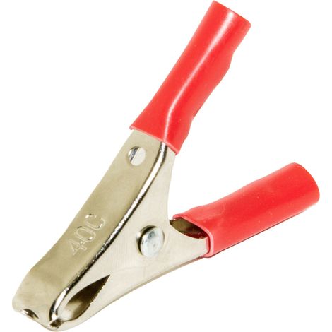 Mueller Electric BU-40C-2 Batterieklemme Stahl, Rot Klemmbereich max.: 19 mm Länge: 58 mm 1 St.
