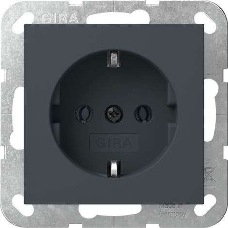 presa gira 446628 schuko incasso 16A 250V