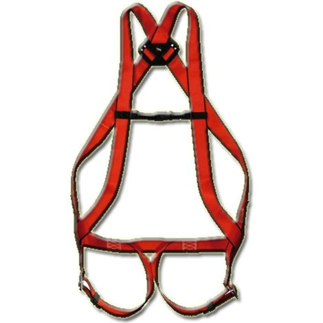 CLIMAX-Auffanggurt-Set mit 1,5 m langem Haltegurt + 2 Verbindungsstücken + Tasche