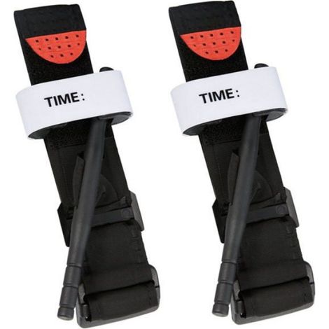 2 Pcs Tourniquet Garrot Rapide Application D'une Main Trousse De Premiers Secours D'urgence En Plein Air (1/5)