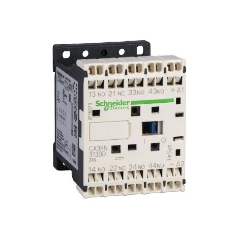 Relé Schneider Electric CA4-K compacto 10 A 24 V DC