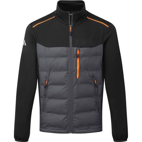 veste hybride baffle - taille s - noir - portwest