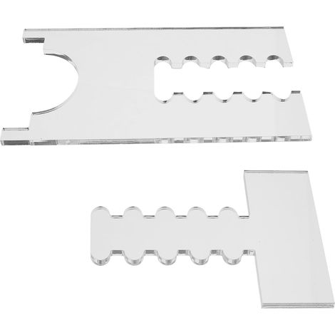 Acryl Sofa Abstandshalter verstellbar 2 Stück Möbel und