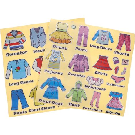 Kommode Klassifizierungsetiketten aus Pvc für Kinderkleidung (1/5)