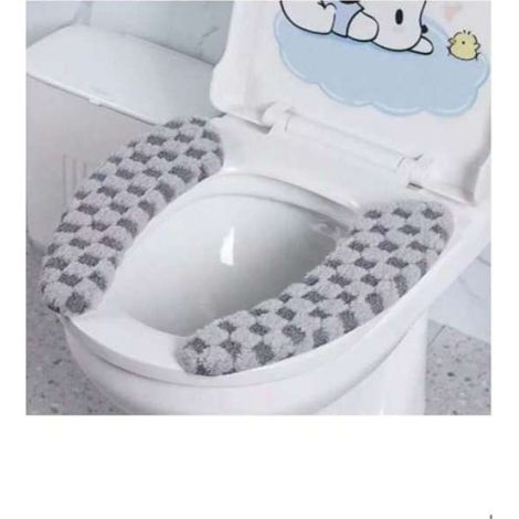 Coussin De Toilette - 37 Cm - Pour Siège De Toilette Standard - Adhésif Hivernal - 1 Pièce (1/5)