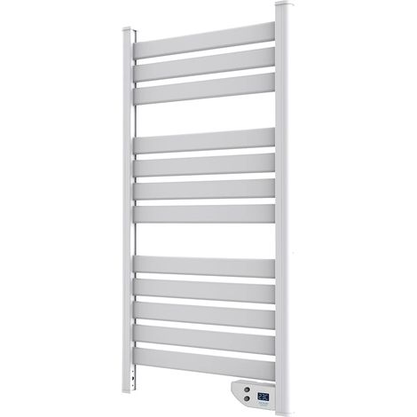 Sèche-Serviettes électrique 9000 Twin Towel Black 500 W, Affichage LED et minuterie 2h Blanc (1/5)
